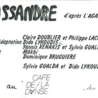 Cassandre, café de la danse, 1985